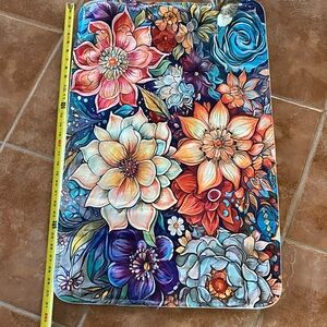 Floral Multicolor Home Accent Rug